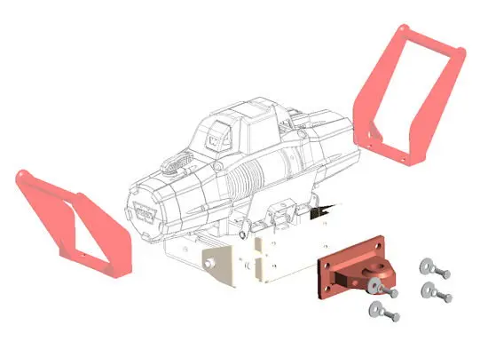 Zugmauladapter universal für Bolzen bis 32mm Durchmesser